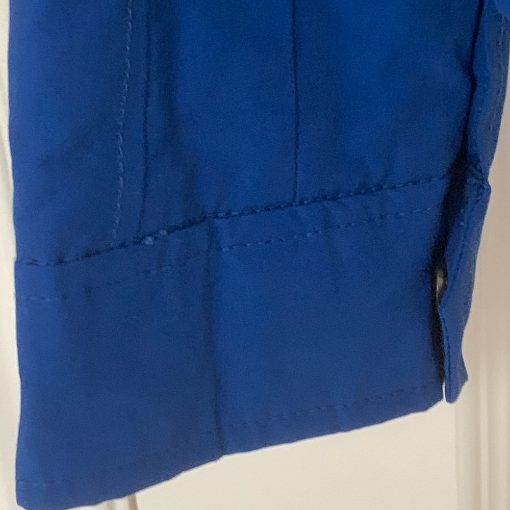NWT Abercrombie & Fitch Blue Hooded Utility Jacket Women’s Medium Zip Coat - Picture 6 of 16